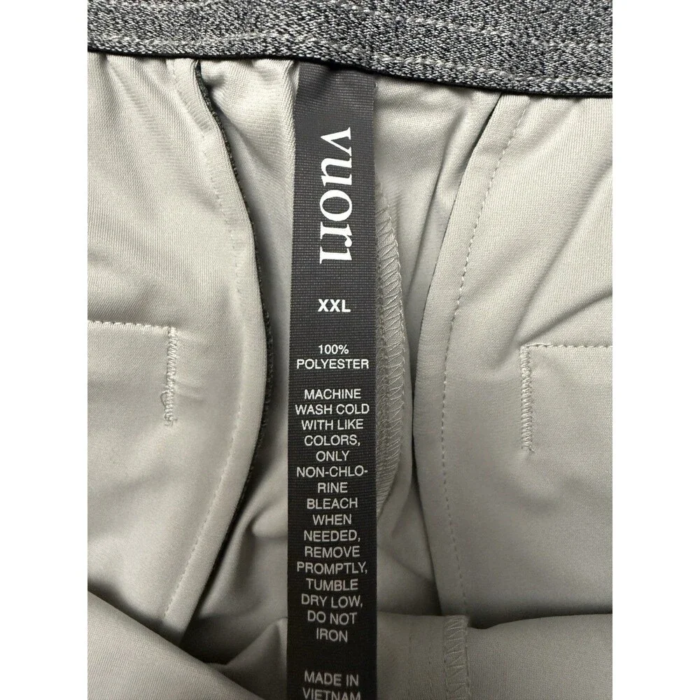 Vuori Men's Meta Elastic Waist Pant Color Vapor Sz XXL New w/tag $128